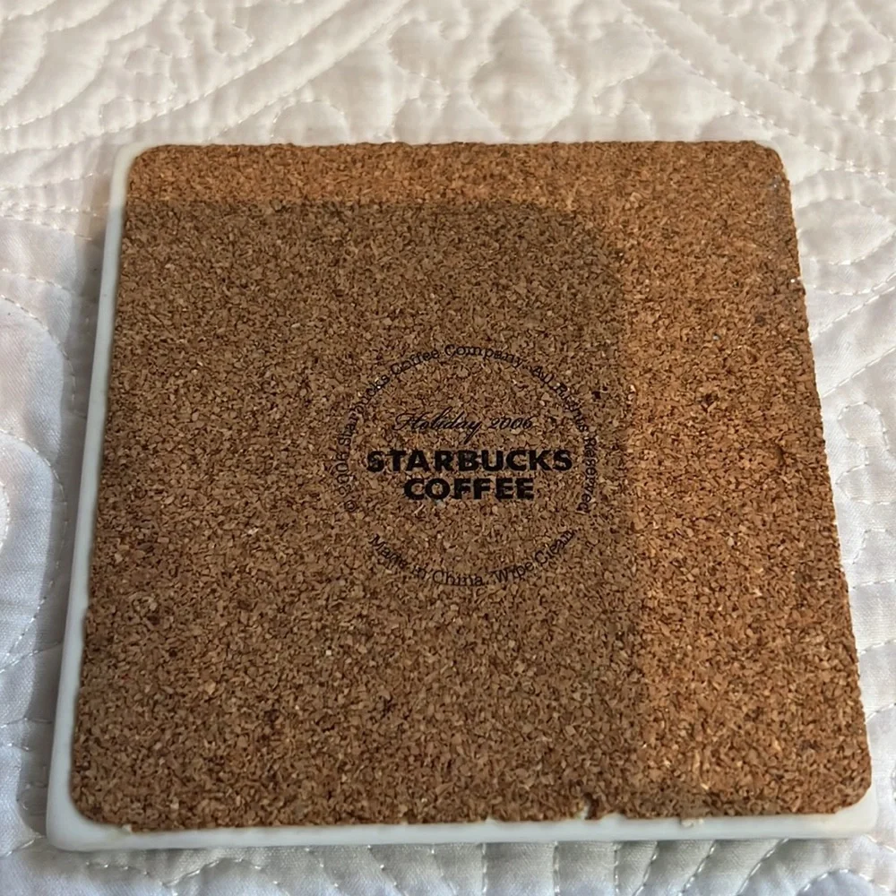 Starbucks set‎ of 4 coasters